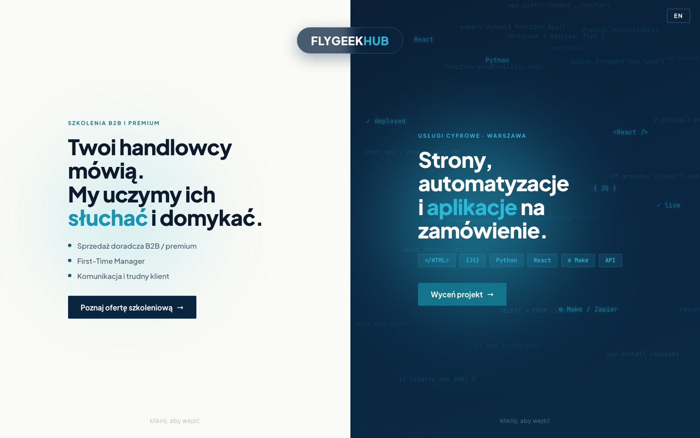 Strona główna FLYGEEK HUB